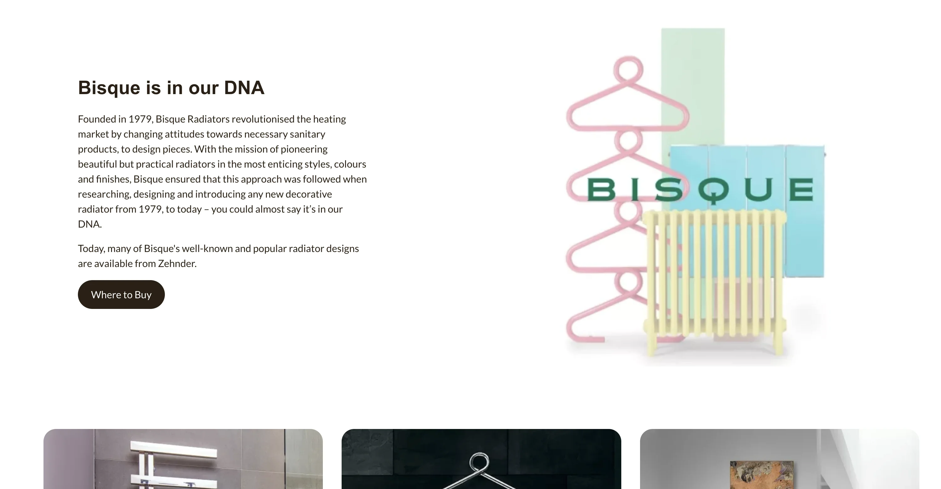 Bisque website screenshot